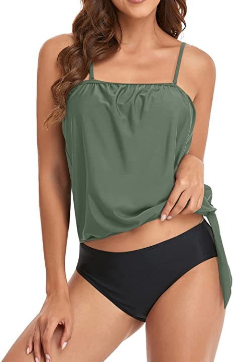 Crop Top Women - Tankini Woman Bikini Crop Top Spaghetti