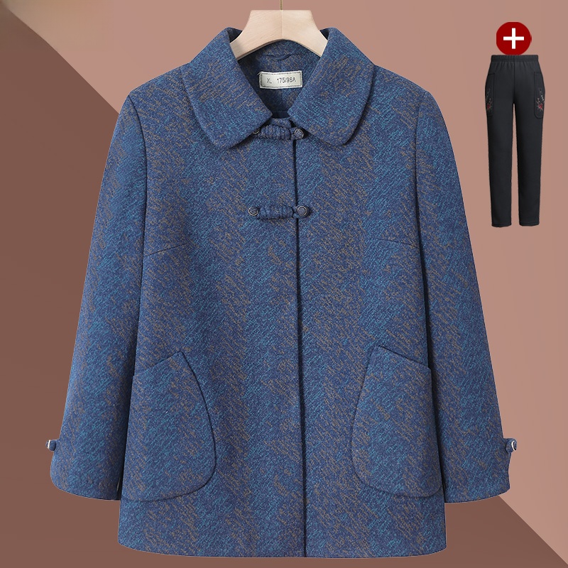 Women Fashion Over 60 - Spring Autumn Thin Long Sleeve Outerwear