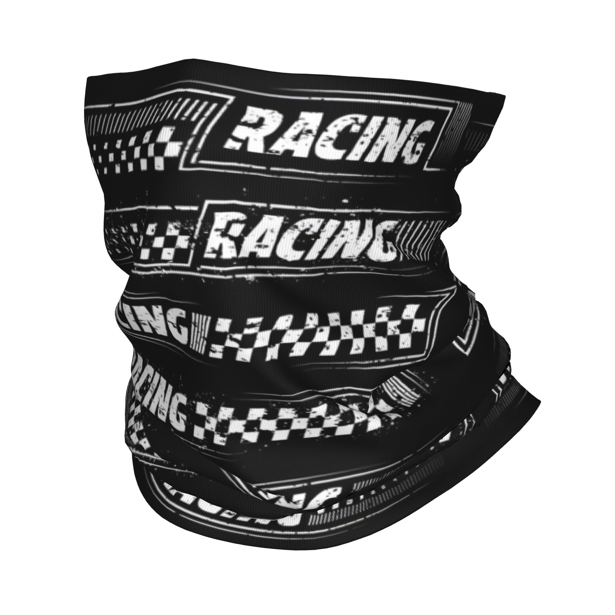 Women Fashion Logo - Custom Racing Speed Rally Race Checkered