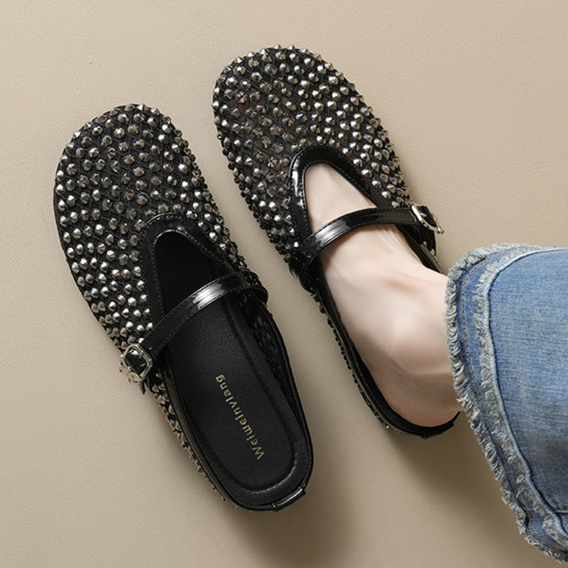 Women'S Fashion Brands - Mesh Rhinestone Brand Slippers Women Summer