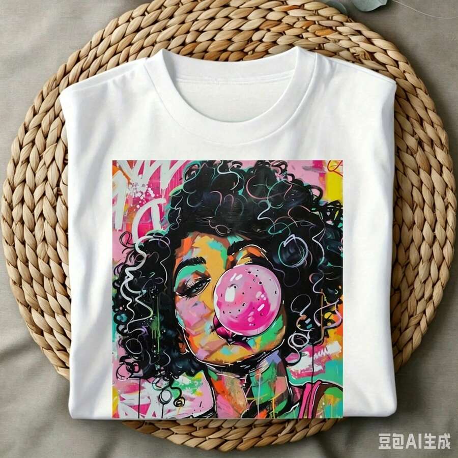 Women'S Fashion Trends Summer 2025 - Funky Weekend Vibes Pop Art Curly