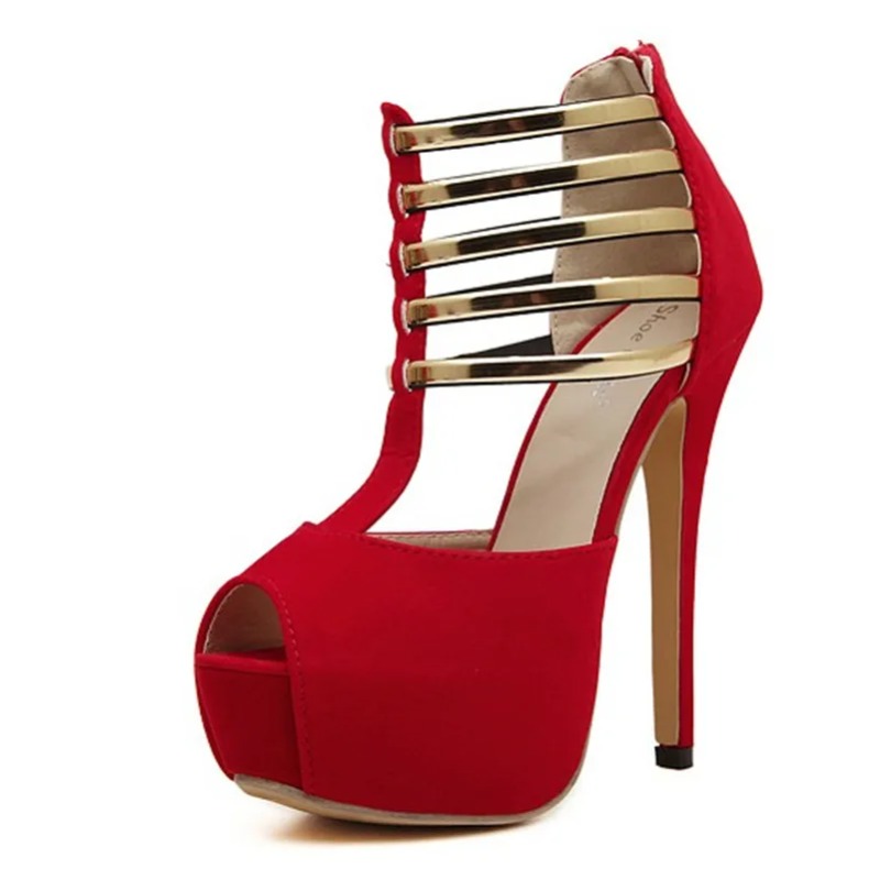 Women Fashion Model - 13CM Women's Shoes Sexy Model Performance