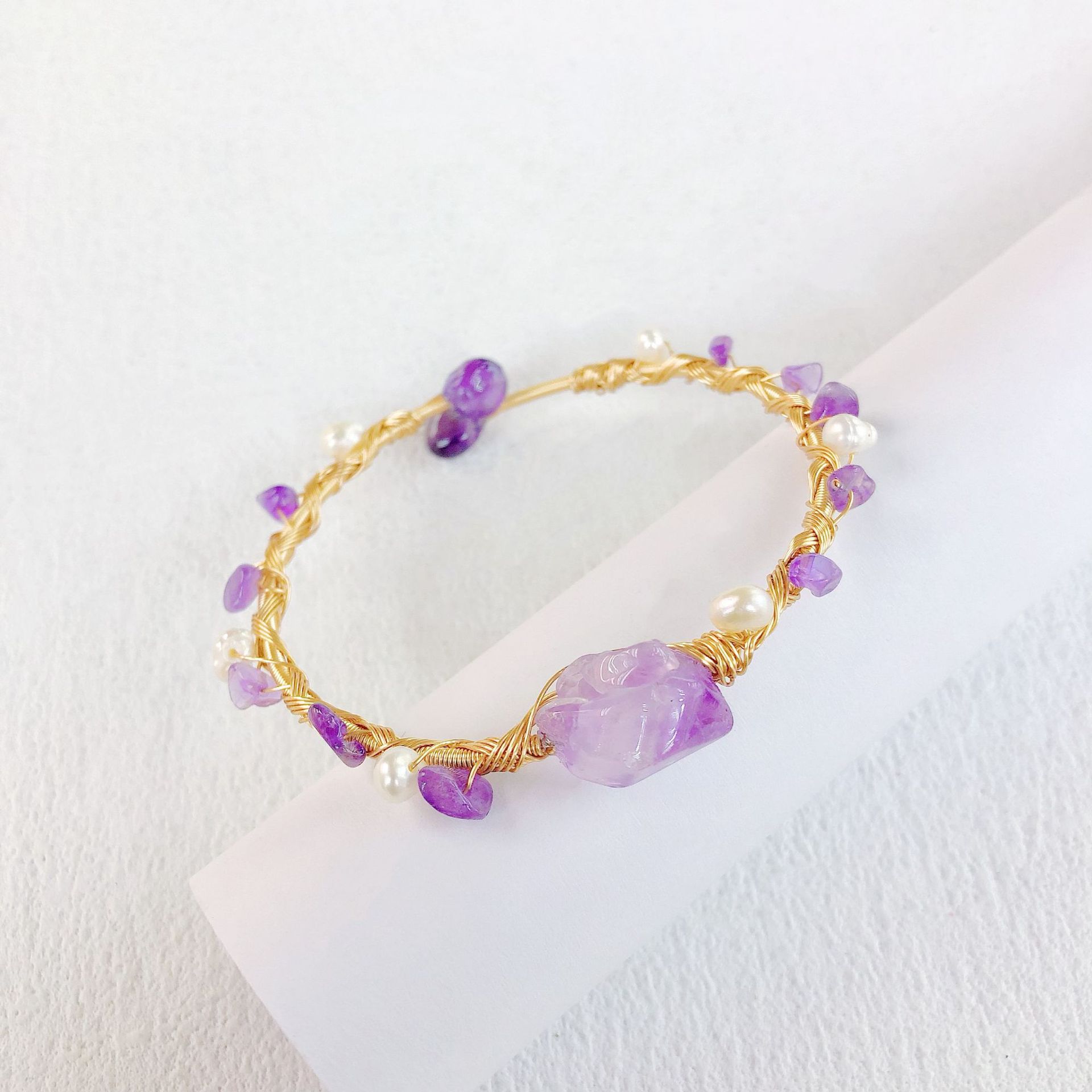 Natural pearl bracelet hand-wo - Women'S Fashion E Commerce review and price