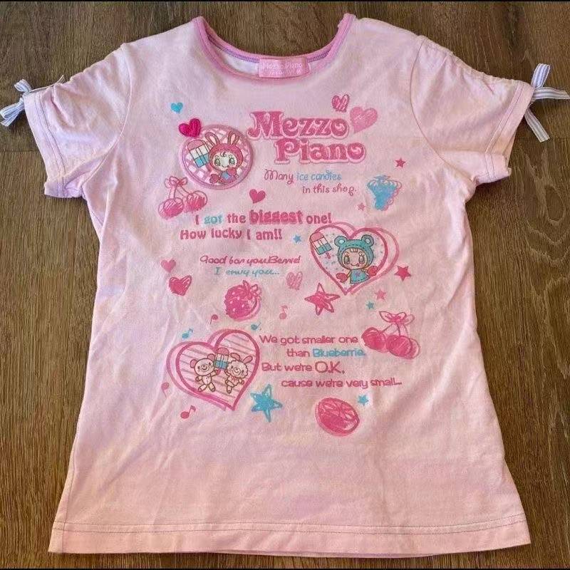 Vintage Kawaii Cute Short Slee - Crop Top Women review and price