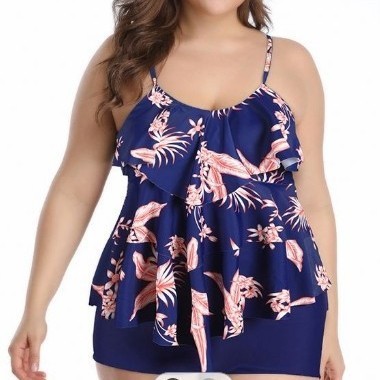 Tankini Woman Bikini Floral Pr - Crop Top Women review and price