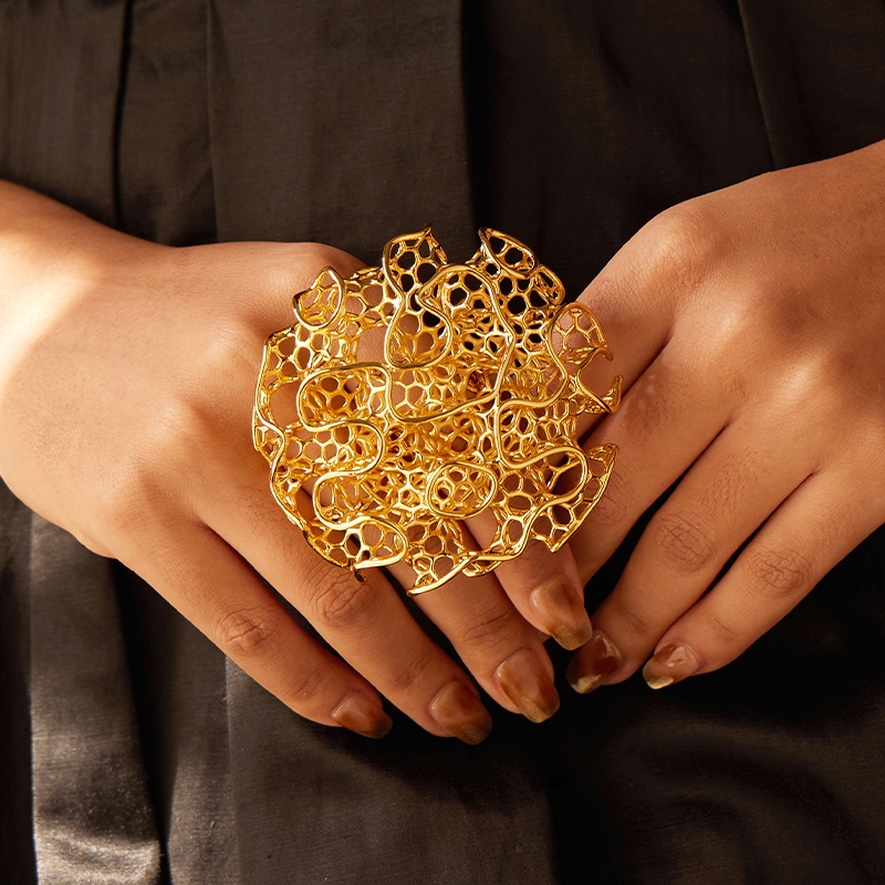 IVOG Hollow Out 18K Gold Plate - Women'S Fashion Website review and price