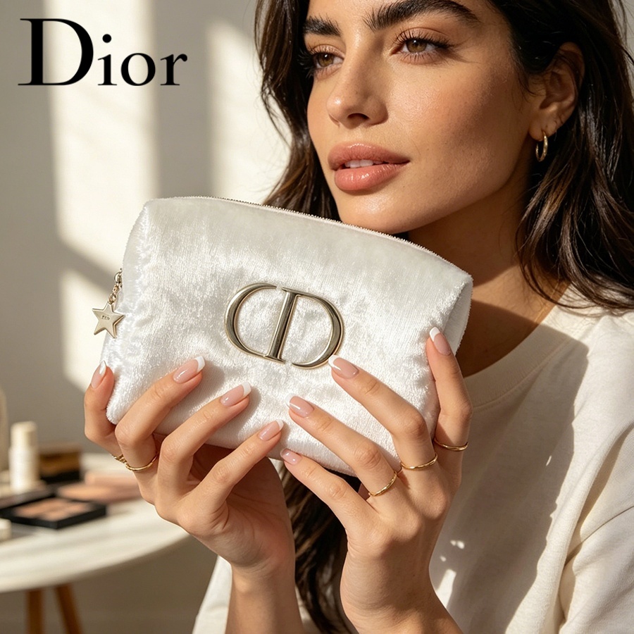 Dior’s Bag White Velvet Travel - Women Fashion Logo review and price