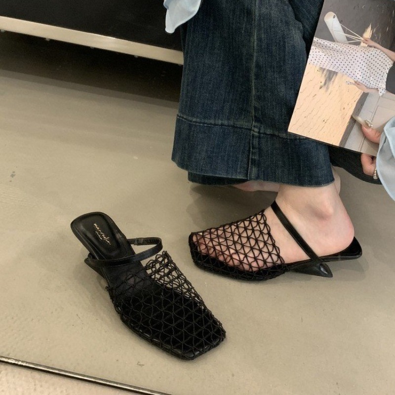 Weave Mesh Women High Heels Sa - Women'S Fashion Trends Summer 2025 review and price