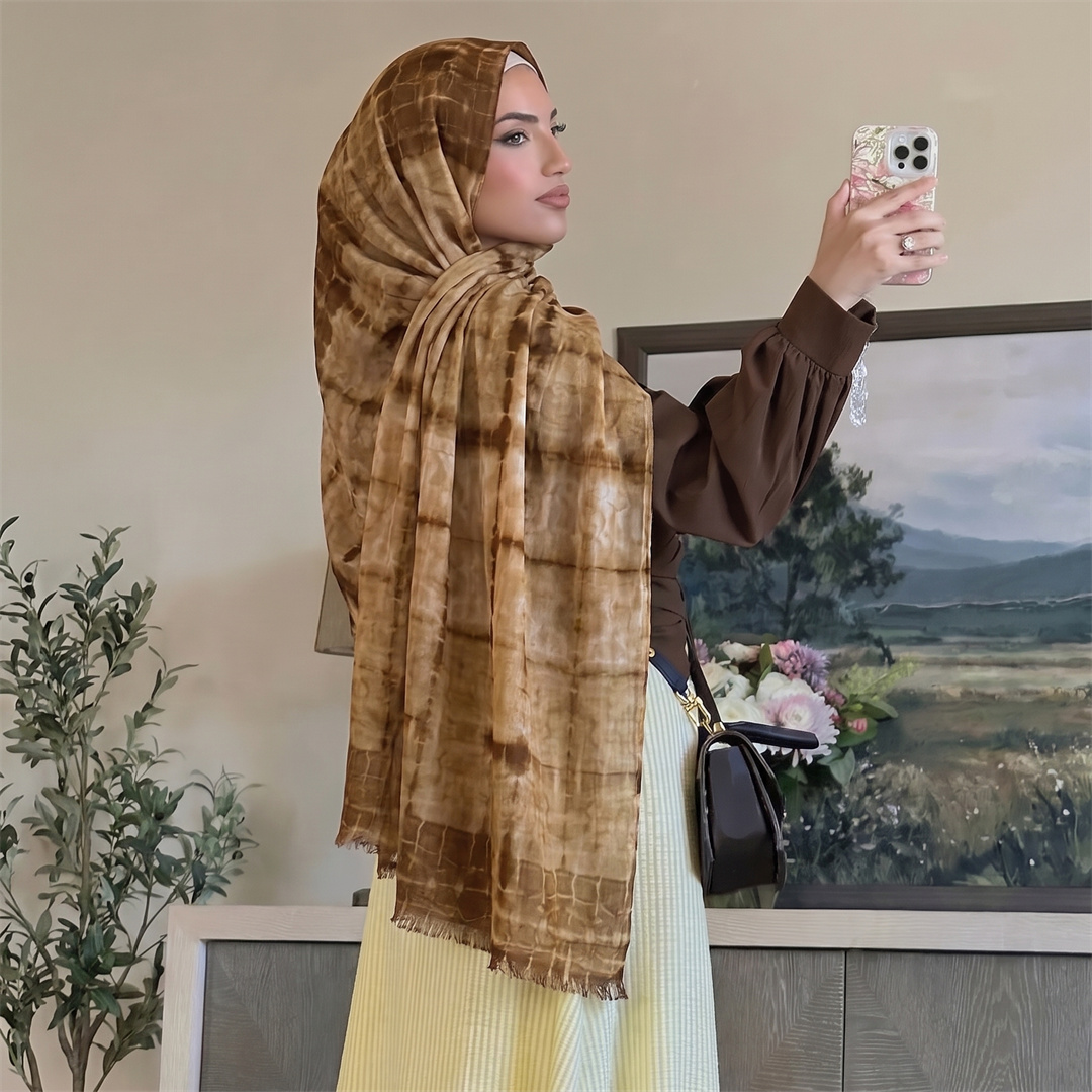 Fashion Tie Dye Rayon Hijab Sc - Women'S Fashion Headbands review and price