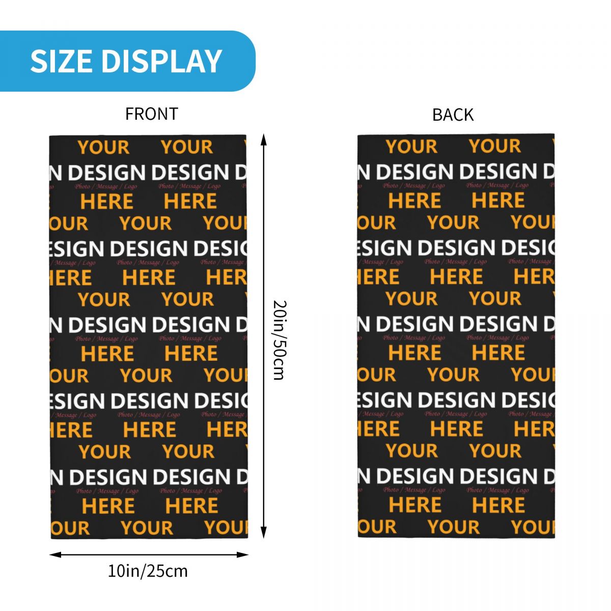 Custom Your Design Here Bandan - Women Fashion Logo review and price