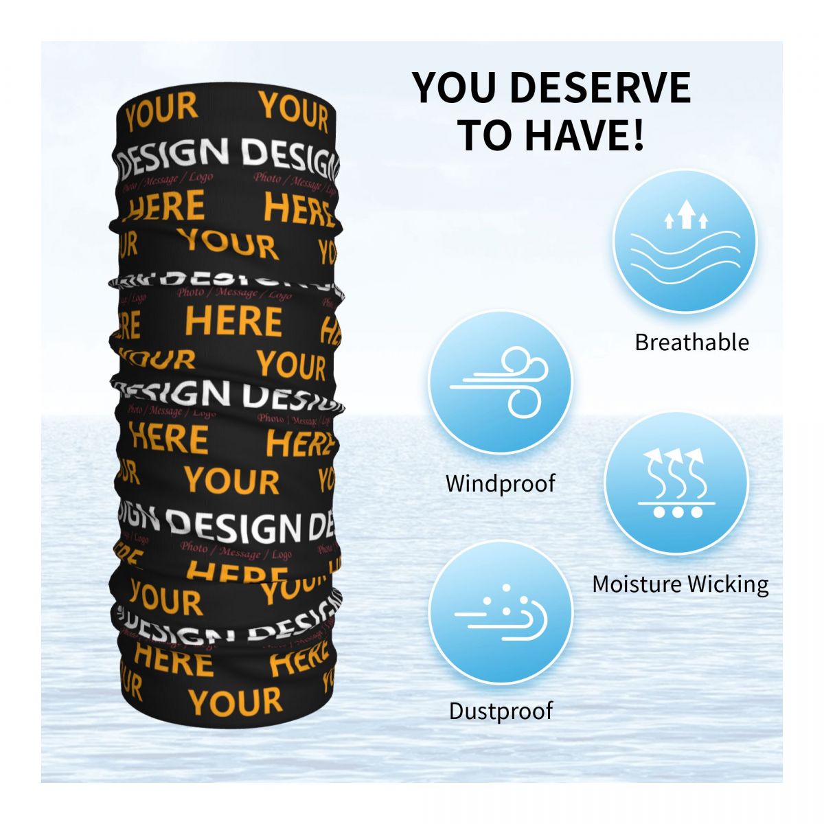 Custom Your Design Here Bandan - Women Fashion Logo review and price