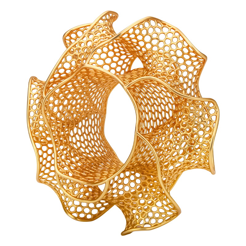 IVOG Petals Design Gold Color  - Women'S Fashion Website review and price