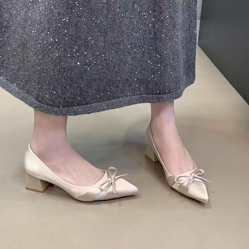 Retro Mid-length Single Shoes  - Women'S Fashion Belts review and price