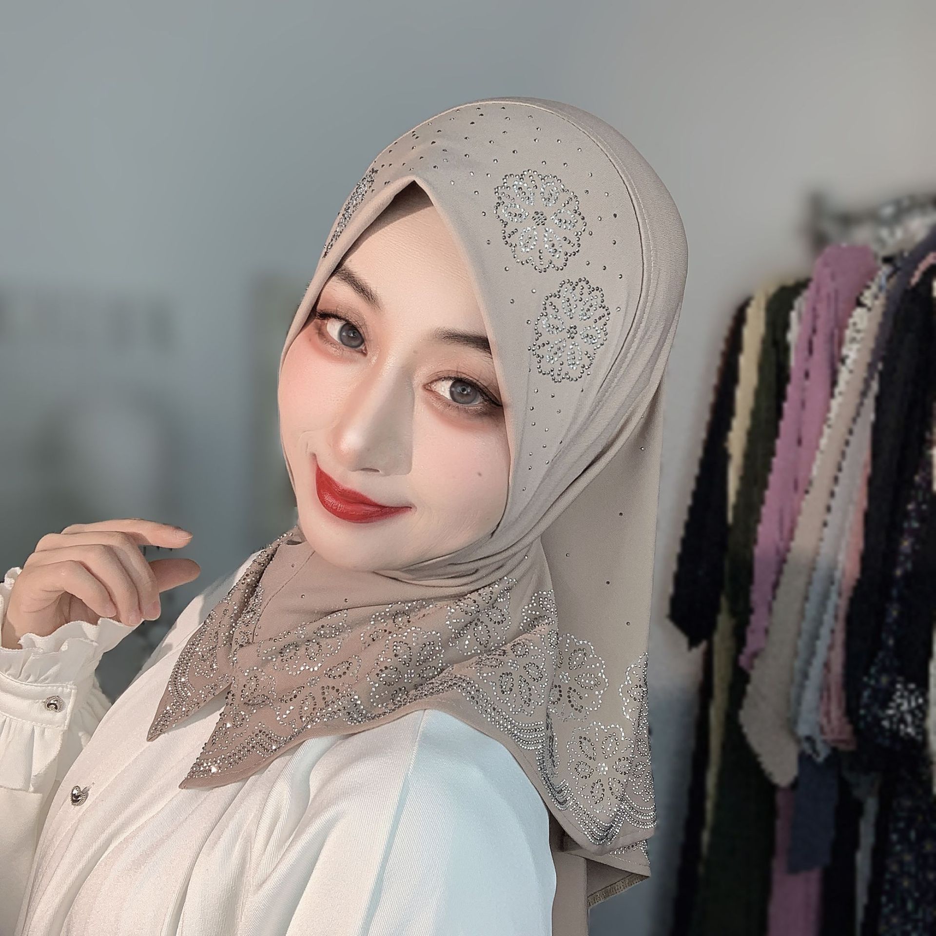 Ready To Wear Muslim Hijab Wom - Women'S Fashion Headbands review and price