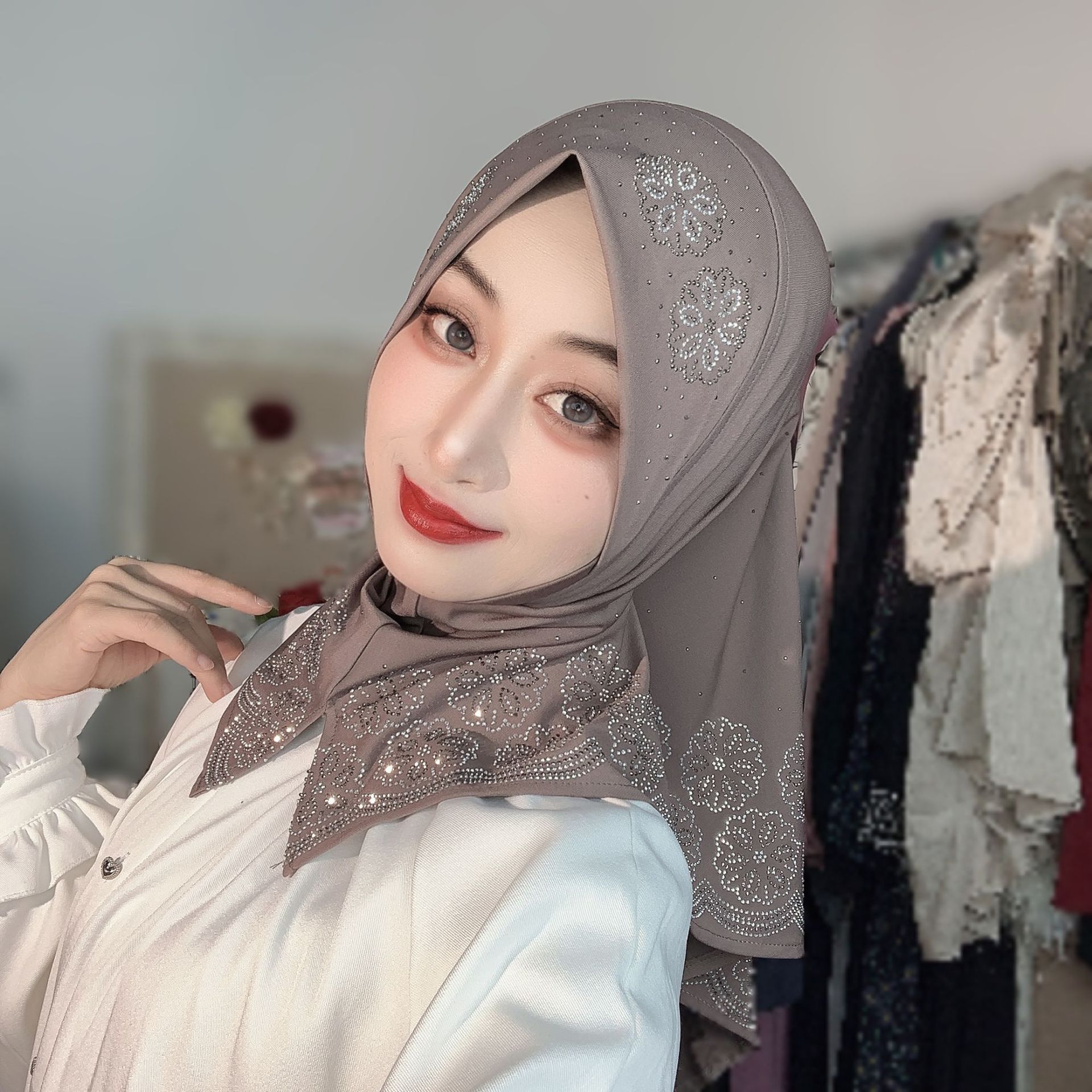 Ready To Wear Muslim Hijab Wom - Women'S Fashion Headbands review and price
