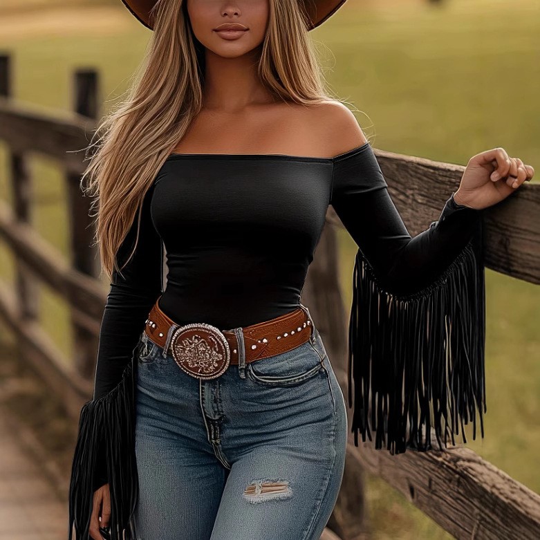 Women Clothes Longsleeve Blous - Crop Top Women review and price