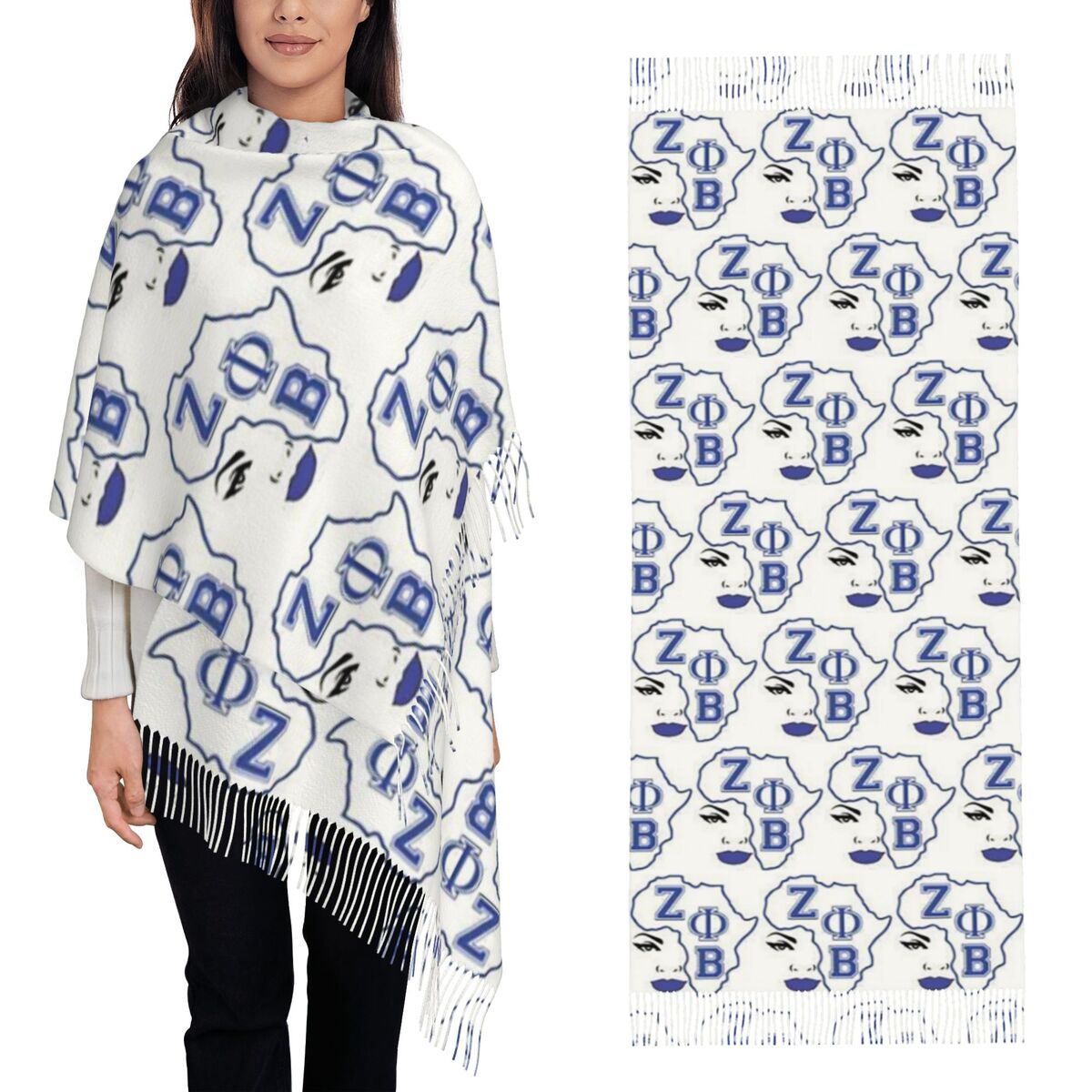 Large Zeta Phi Beta Sorority L - Women Fashion Logo review and price