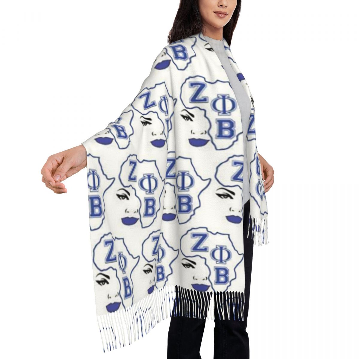 Large Zeta Phi Beta Sorority L - Women Fashion Logo review and price