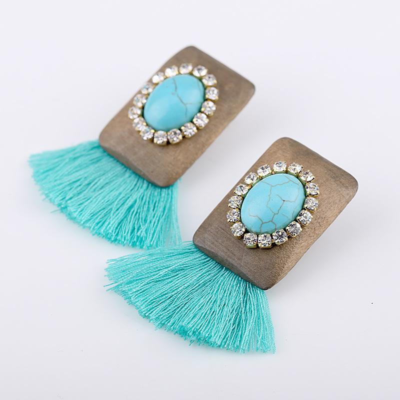 Cross-border retro wood diamon - Women'S Fashion E Commerce review and price