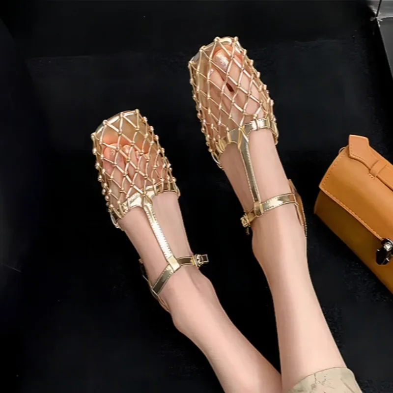 Women Weave Mesh Sandals Squar - Women'S Fashion Trends Summer 2025 review and price