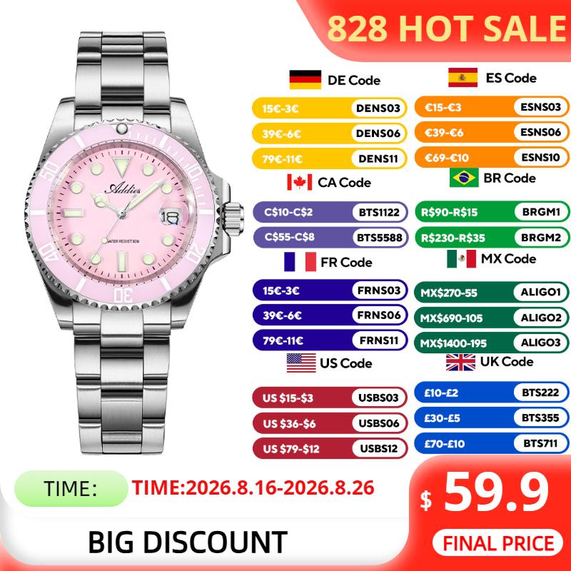 ADDIES 36mm 50m Waterproof Wom - Women'S Fashion Brands review and price