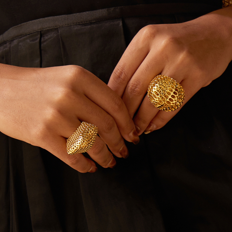 IVOG Large Crown Shape Rings H - Women'S Fashion Website review and price