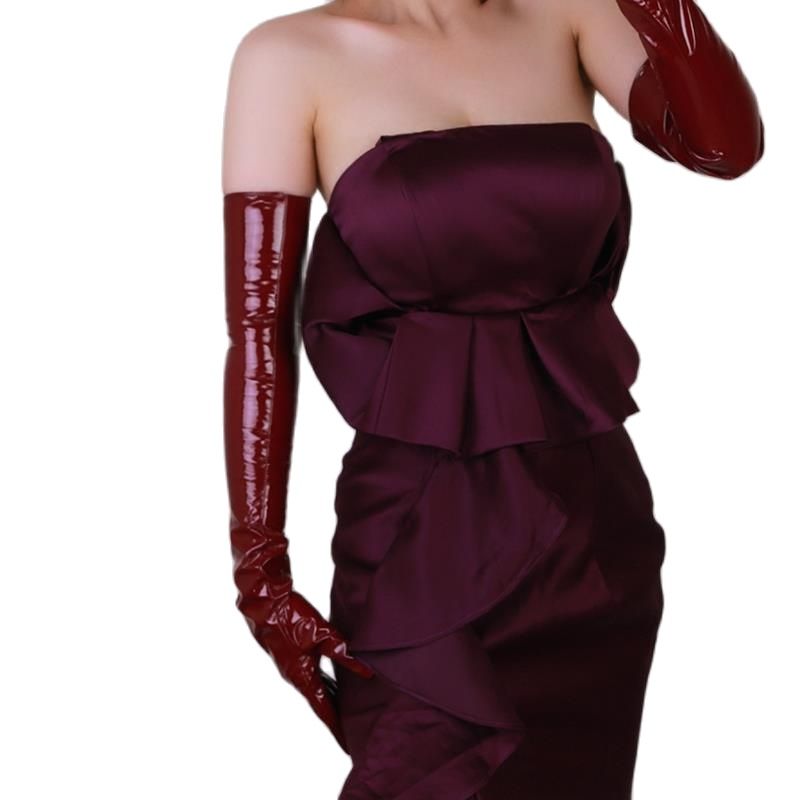 60cm Extra Long Patent Leather - Women Fashion Over 60 review and price