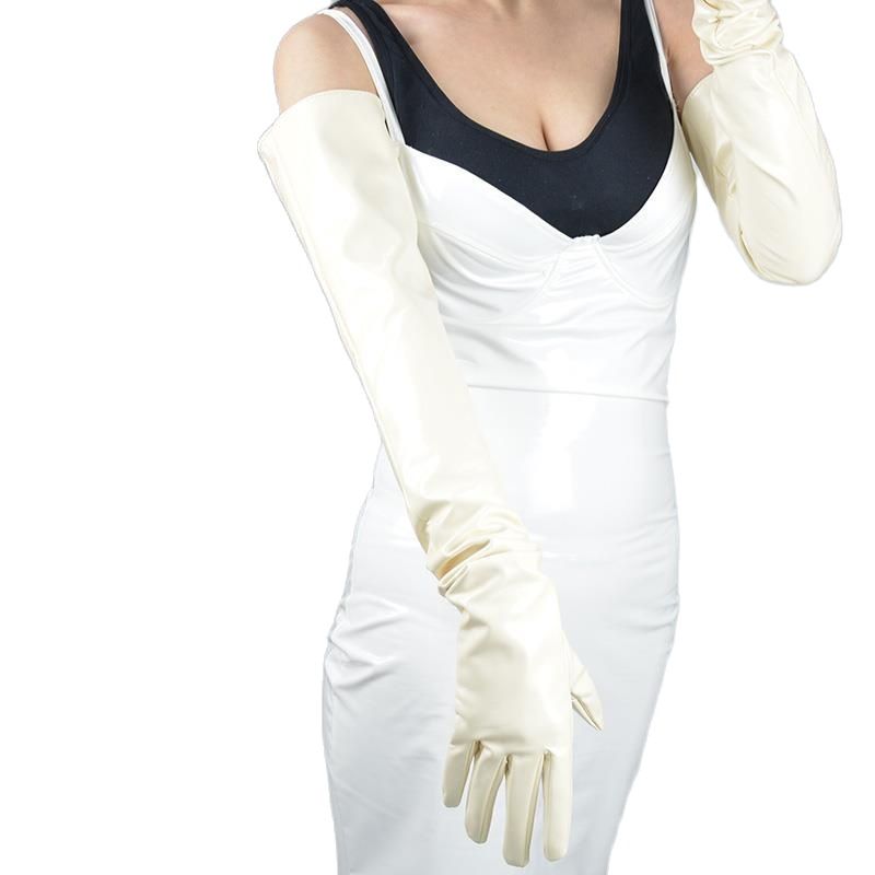 60cm Extra Long Patent Leather - Women Fashion Over 60 review and price