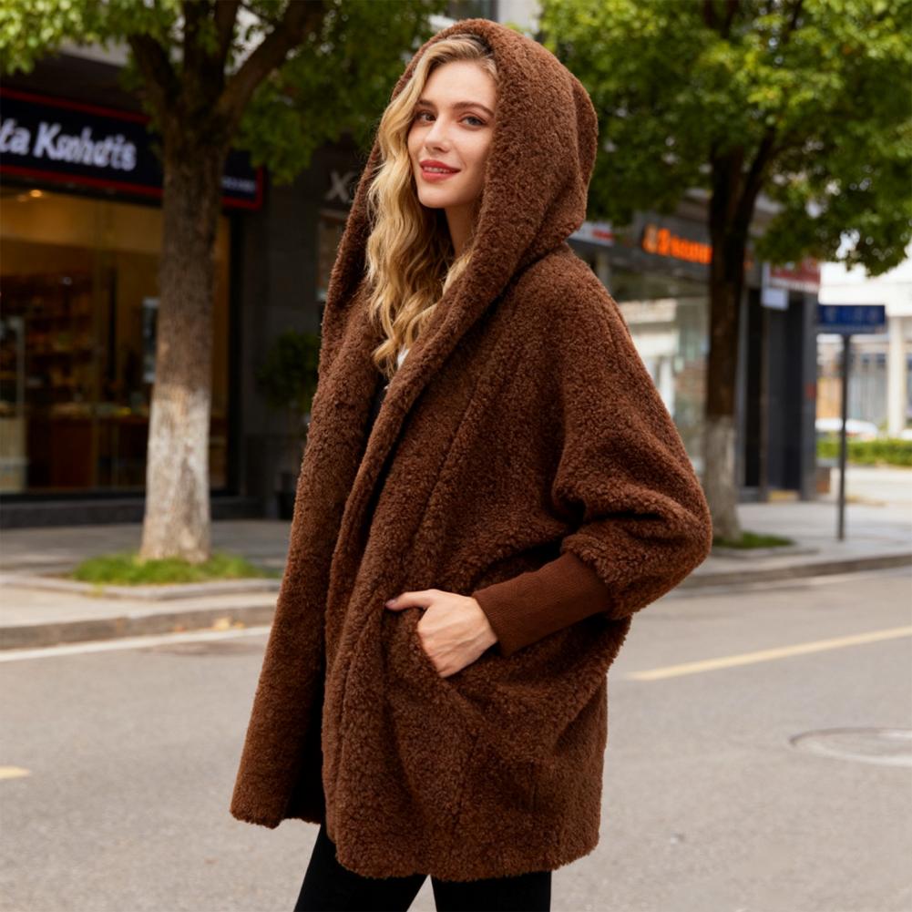 Women Polyester Coat Women's F - Sherpa Coat Women review and price