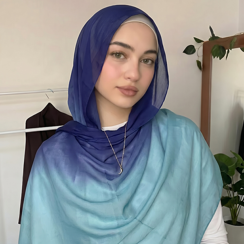 Fashion Muslim Hijab Ombre Sca - Women'S Fashion Headbands review and price
