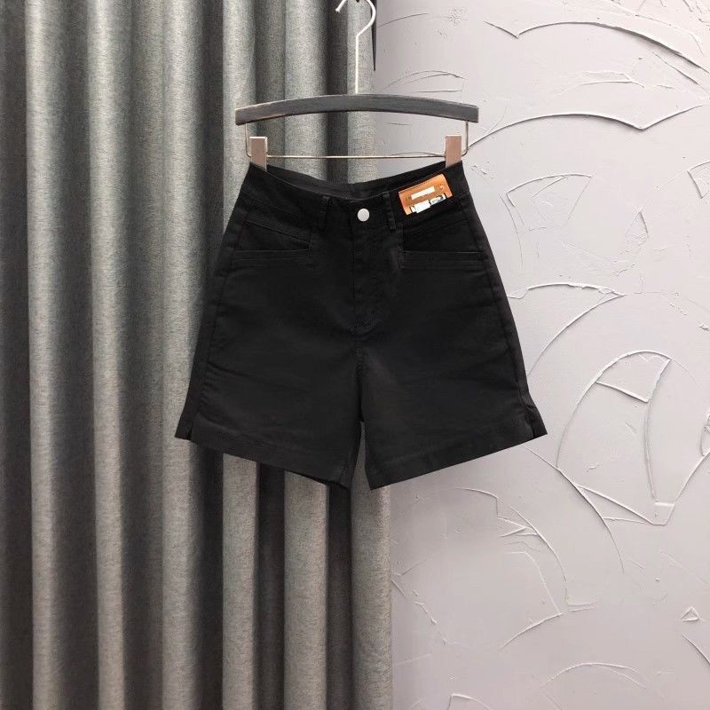 High waisted label denim short - Women'S Fashion Labels review and price