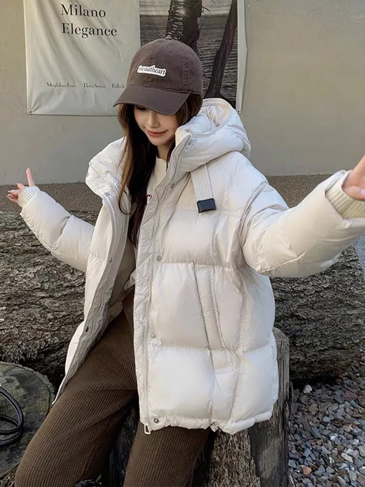 Puffer Parkas Womens Woman Lon - Sherpa Coat Women review and price