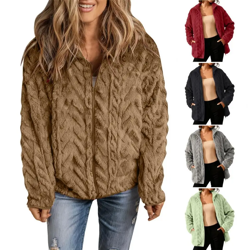 Winter Coat Women Winter Fleec - Sherpa Coat Women review and price