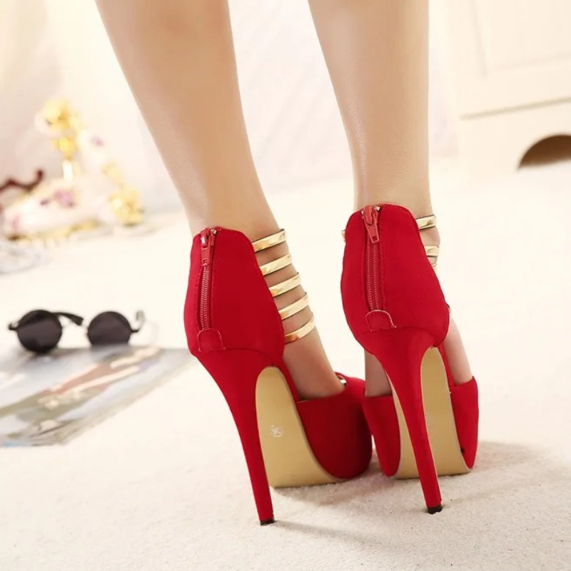 13CM Women's Shoes Sexy Model  - Women Fashion Model review and price