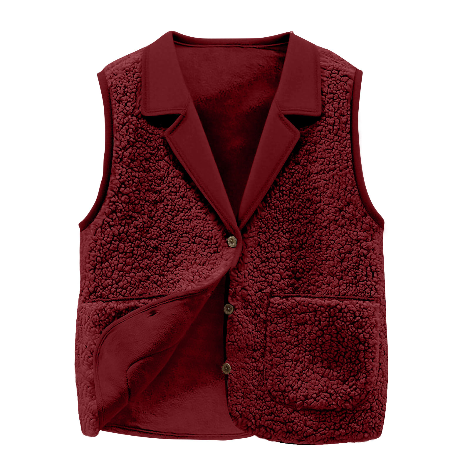 Women's Sherpa Fleece Vest, La - Sherpa Coat Women review and price