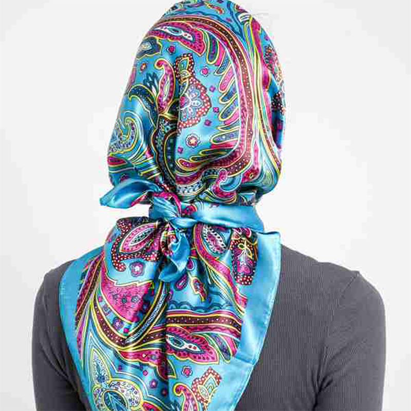 Luxury Silk Scarf for Women Pa - Women'S Fashion Headbands review and price