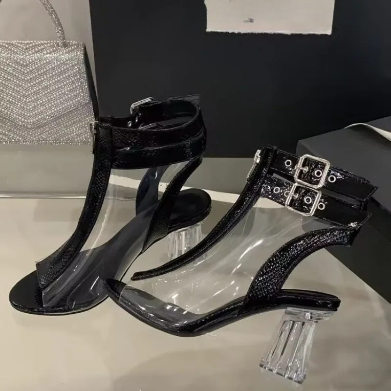 Crystal Heel Zip Sandals Summe - Women'S Fashion Belts review and price