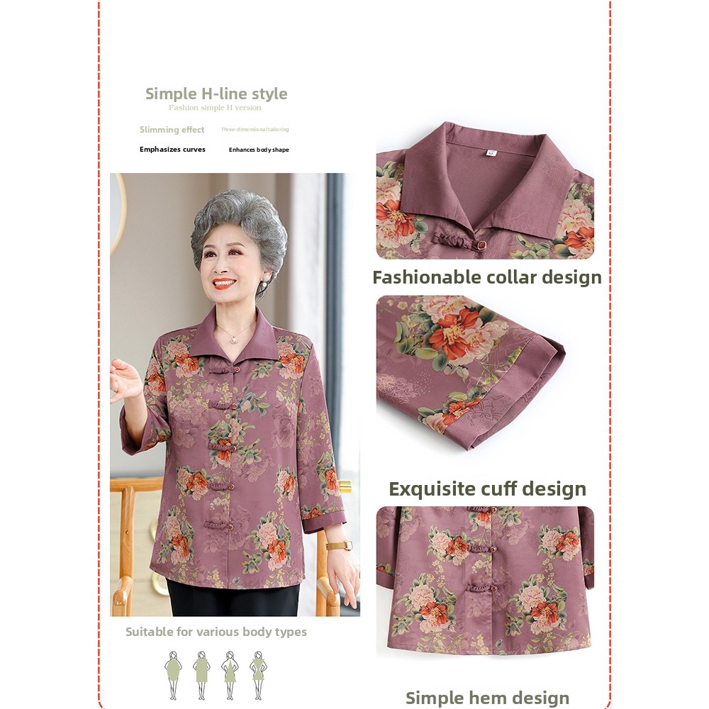 Elegant Seven-Quarter Sleeve S - Women Fashion Over 60 review and price