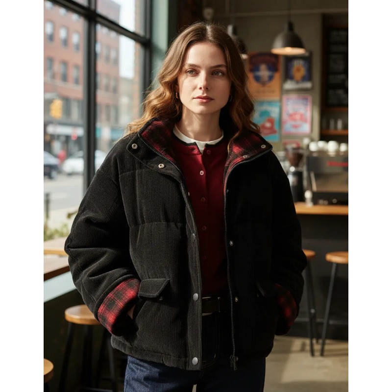 2026 Winter Reversible Coats L - Sherpa Coat Women review and price
